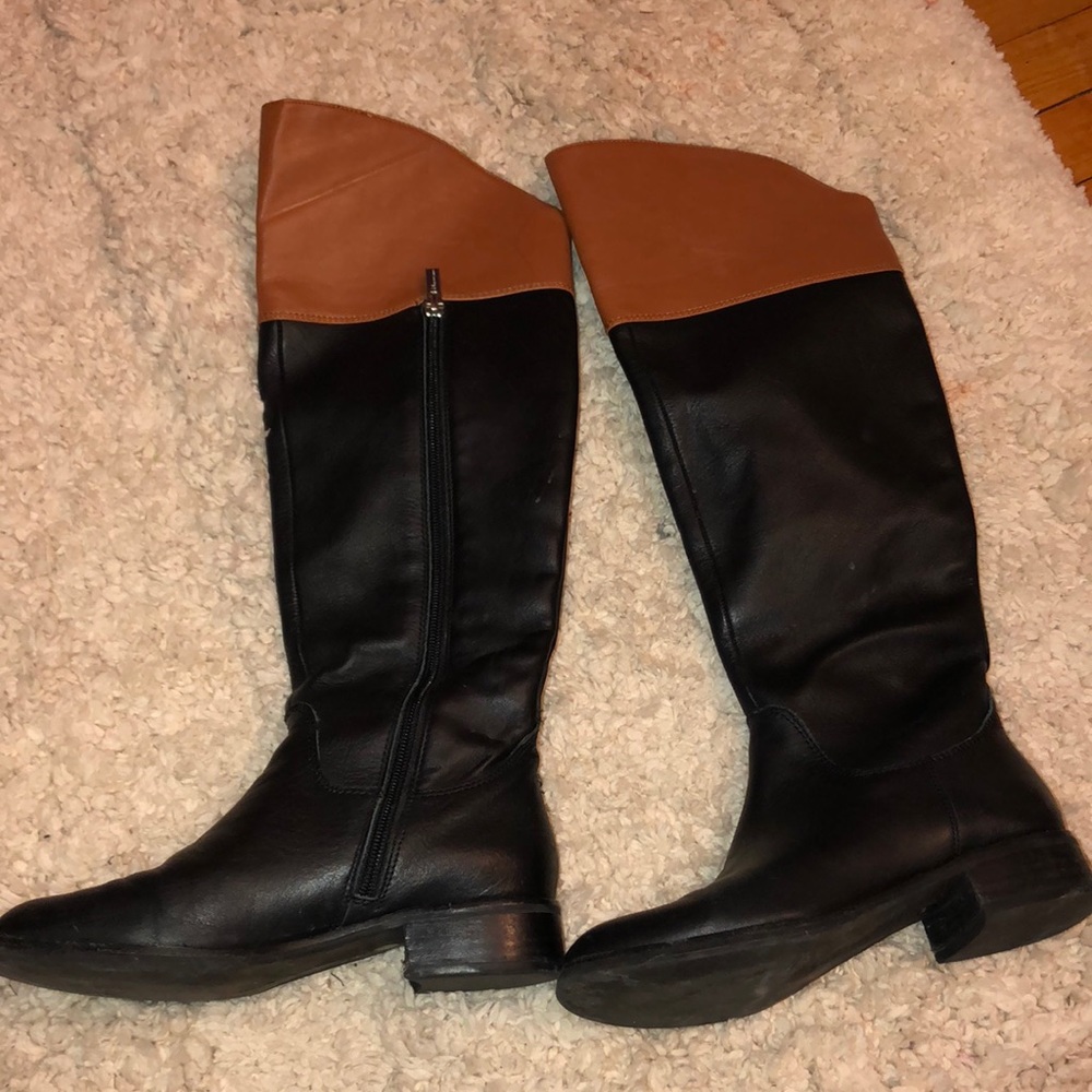 H by Halston knee high boots